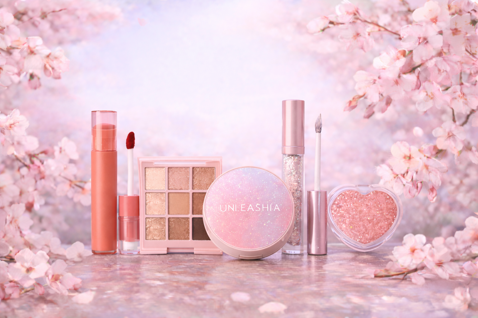 Unleashia – Vegansk koreansk makeup & glitter – Hanami Skin