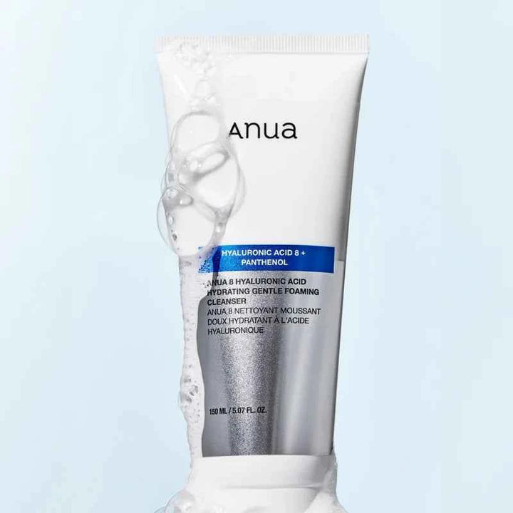 Anua, 8 Hyaluronic Acid Hydrating Gentle Foaming Cleanser (150ml)
