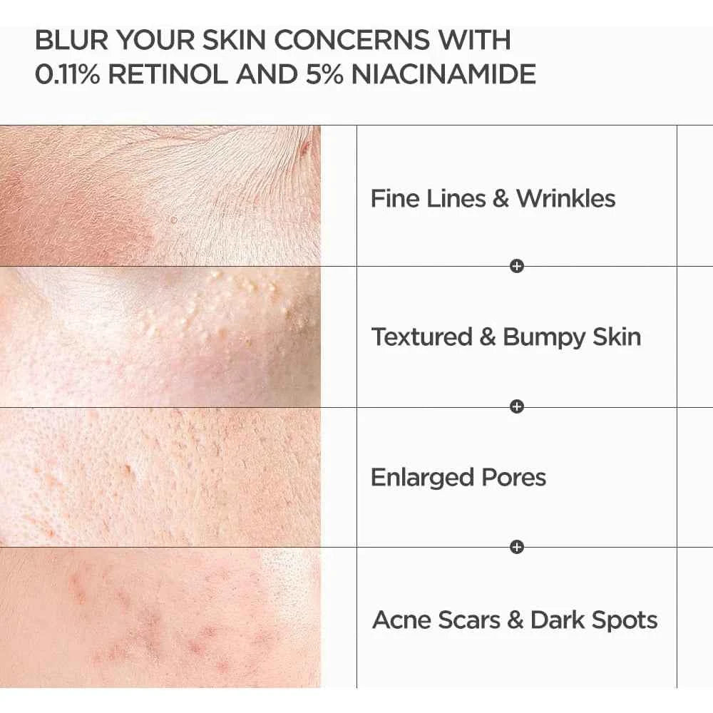 Anua, Nano Retinol 0.3 % + Niacin Renewing Serum (30ml)