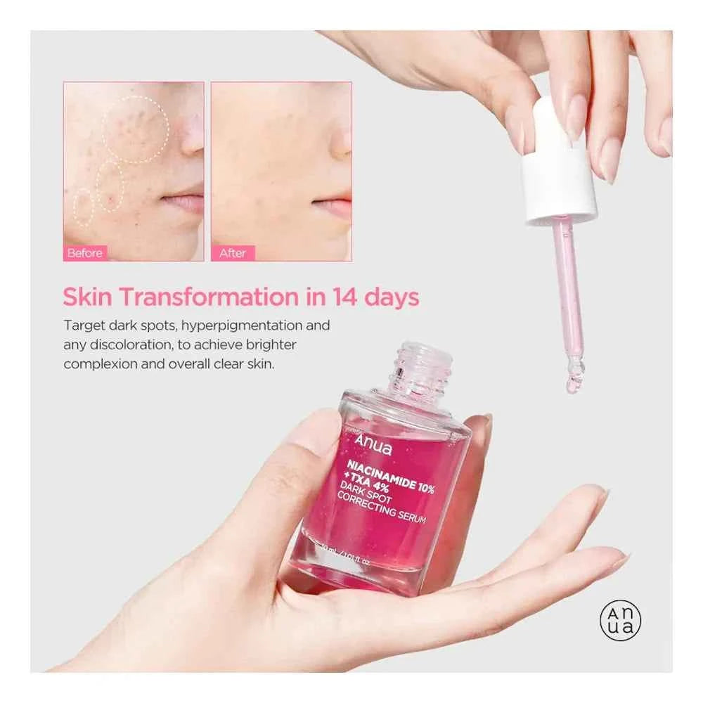 Anua, Niacinamide 10% + TXA 4% Serum (30ml)