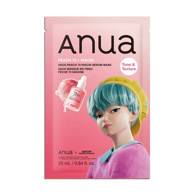 Anua, Peach 70 Niacin Serum Mask (25ml)
