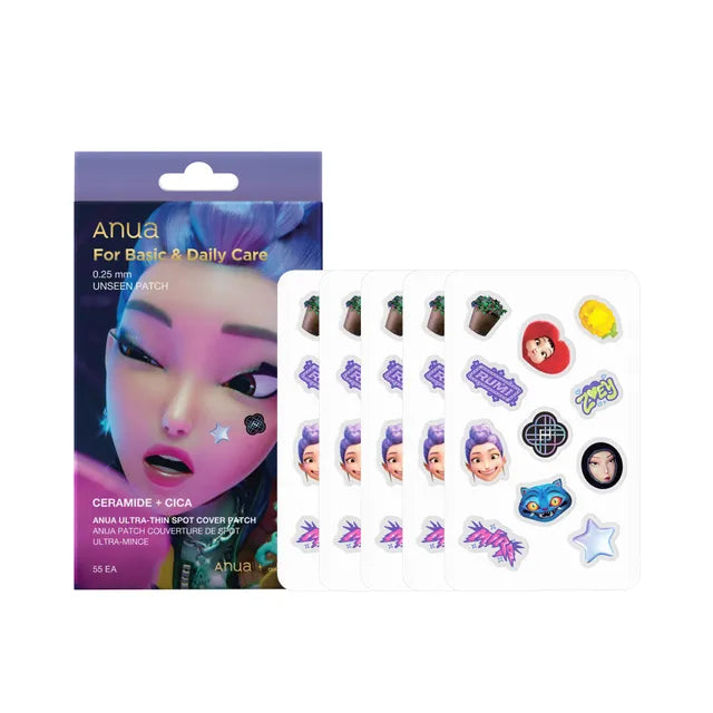 Anua, Ultra-Thin Spot Cover Patch Set (55 patches)
