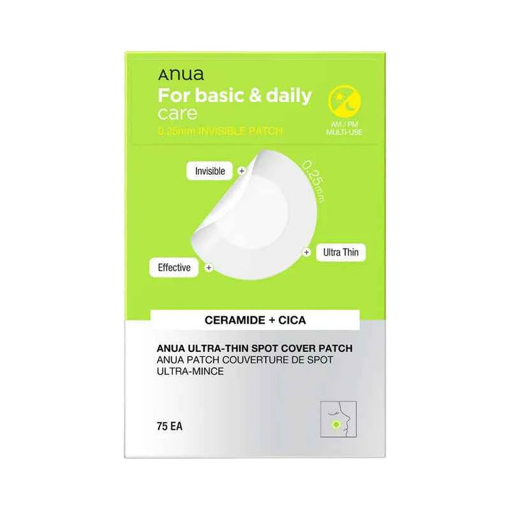 Anua, Ultra Thin Spot Cover Patch, 75 patch