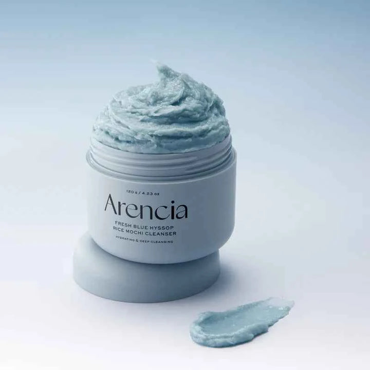 Arencia, Fresh Blue Hyssop Rice Mochi Cleanser (120g)