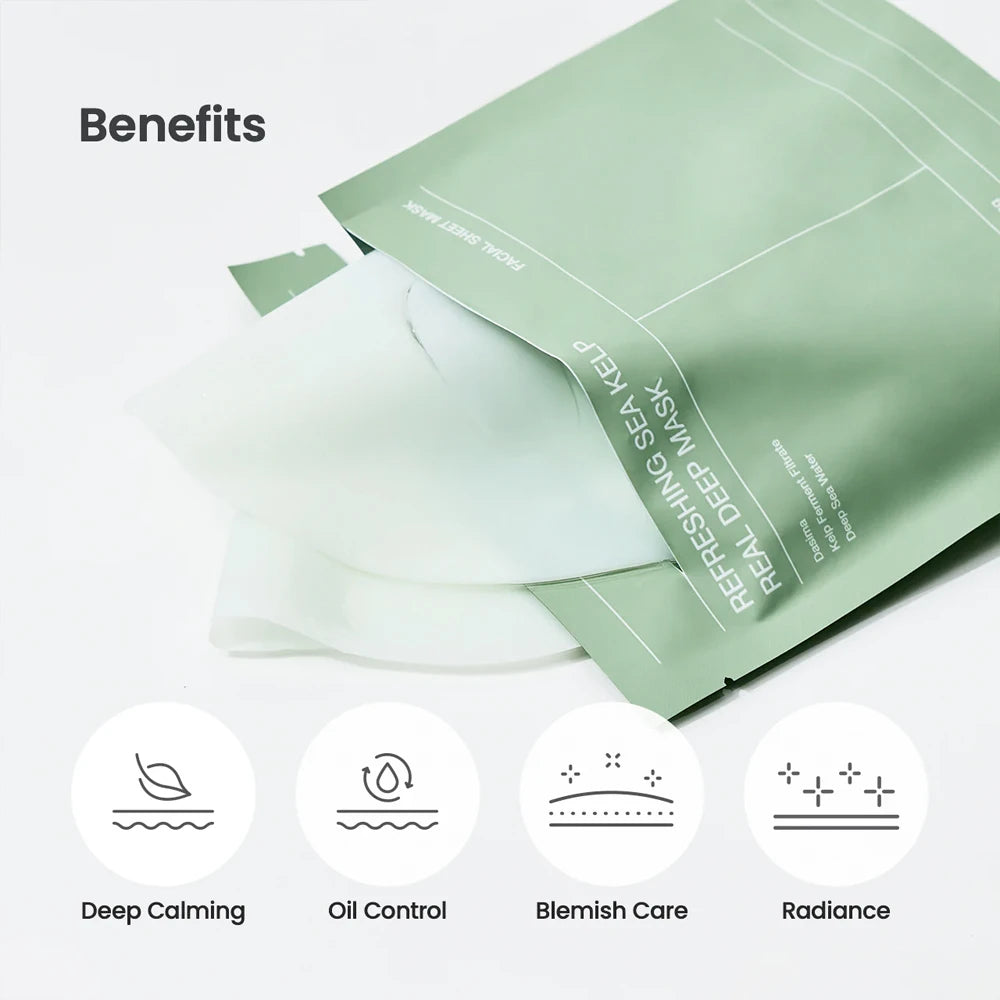 Biodance, Refreshing Sea Kelp Real Deep Mask (34g)