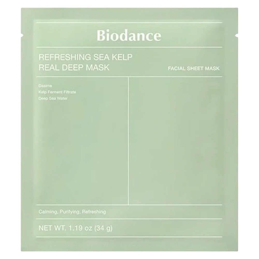 Biodance, Refreshing Sea Kelp Real Deep Mask (34g)