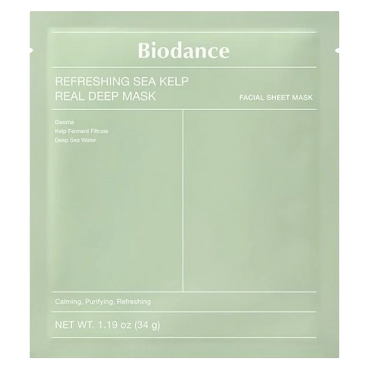 Biodance, Refreshing Sea Kelp Real Deep Mask (34g)