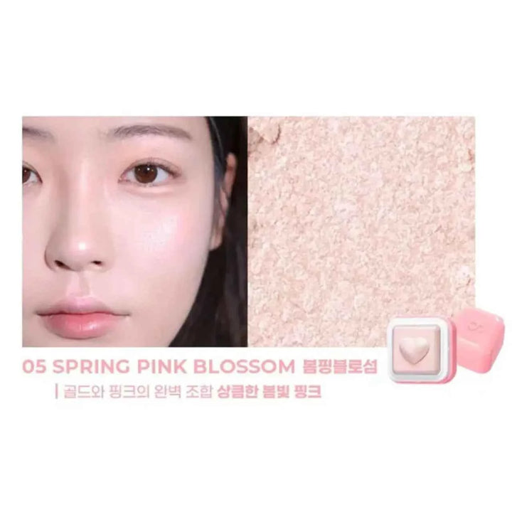 Colorgram, Milk Bling Heartlighter 05 Spring Pink Blossom