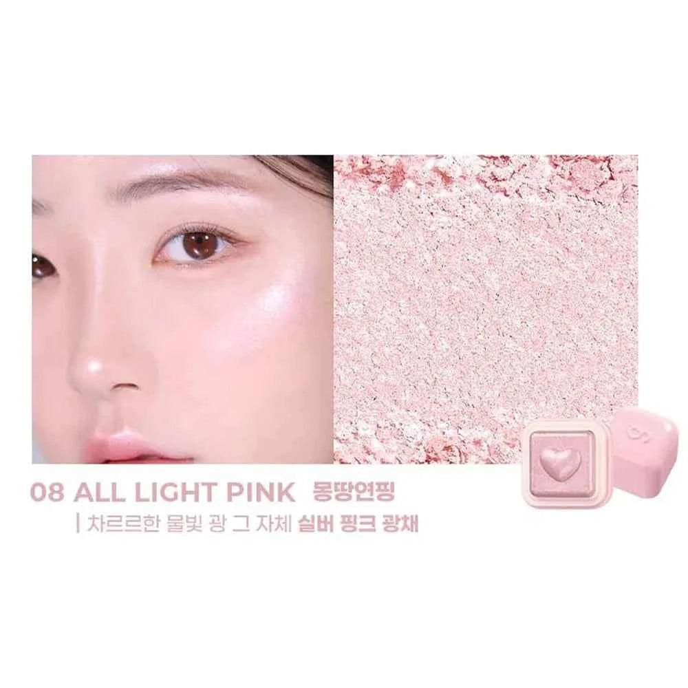 Colorgram, Milk Bling Heartlighter 08 All Light Pink (2,2g)