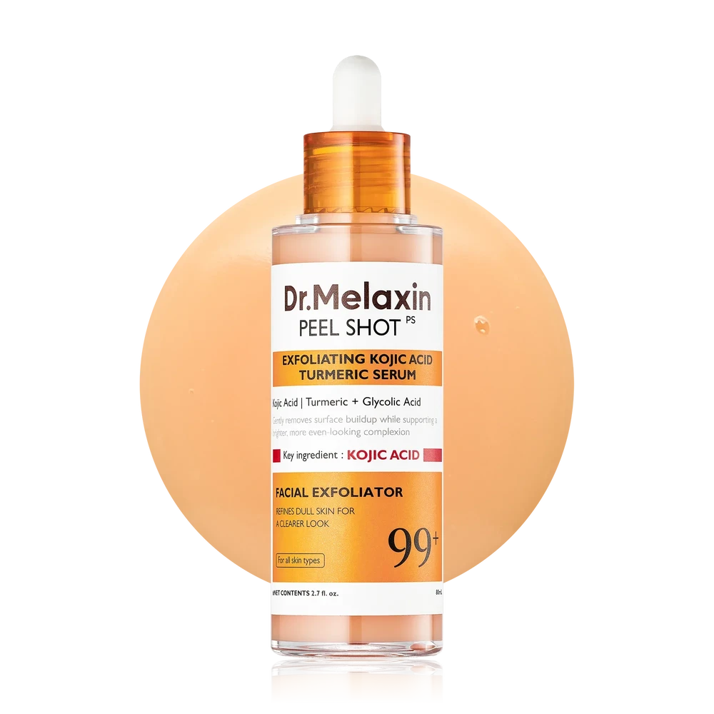 Dr.Melaxin, Peel Shot Exfoliating Kojic Acid Turmeric Serum (80ml)