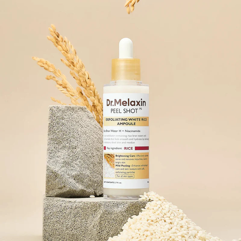 Dr.Melaxin, Peel Shot Exfoliating White Rice Ampoule (80ml)