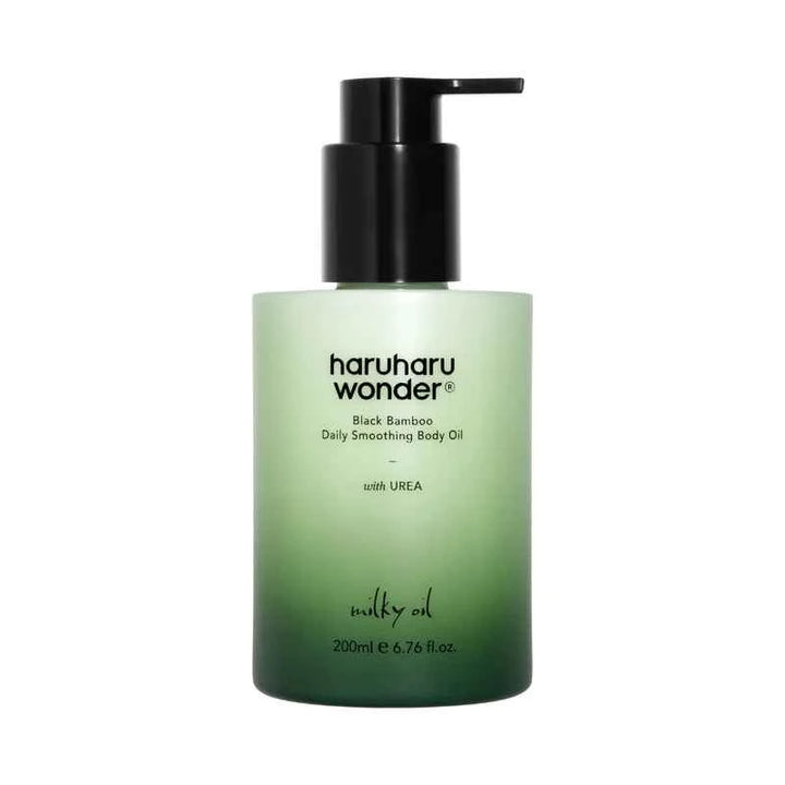 Haruharu Wonder, Black Bamboo Daily Smoothing Body Oil (200ml)