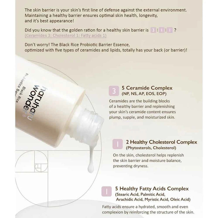 Haruharu Wonder, Black Rice Probiotics Barrier Essence (120ml)