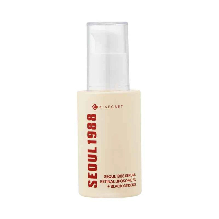 KSECRET, SEOUL 1988 Serum: Retinal Liposome 2% + Black Ginseng (30ml)