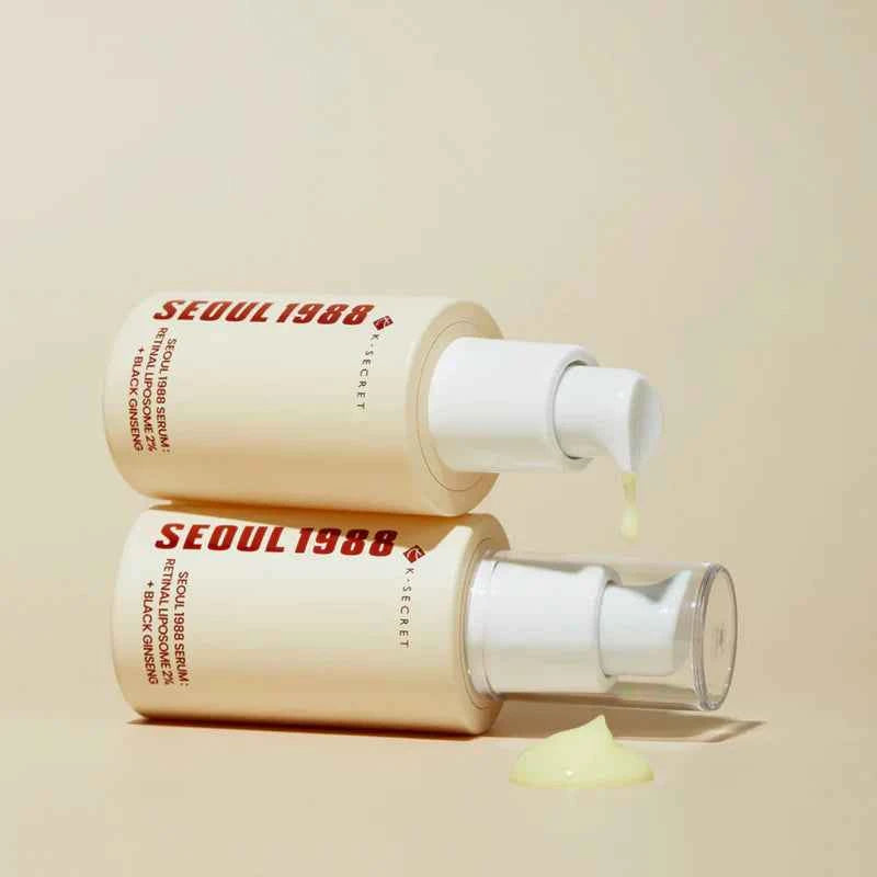 KSECRET, SEOUL 1988 Serum: Retinal Liposome 2% + Black Ginseng (30ml)