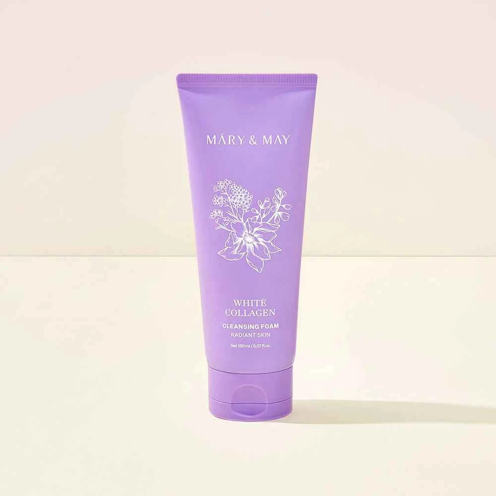 Mary & May, White Collagen Cleansing Foam (150ml)