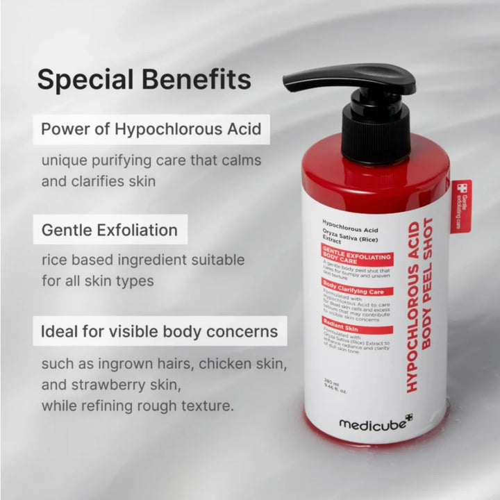 Medicube, Hypochlorous Acid Body Peel Shot (280ml)