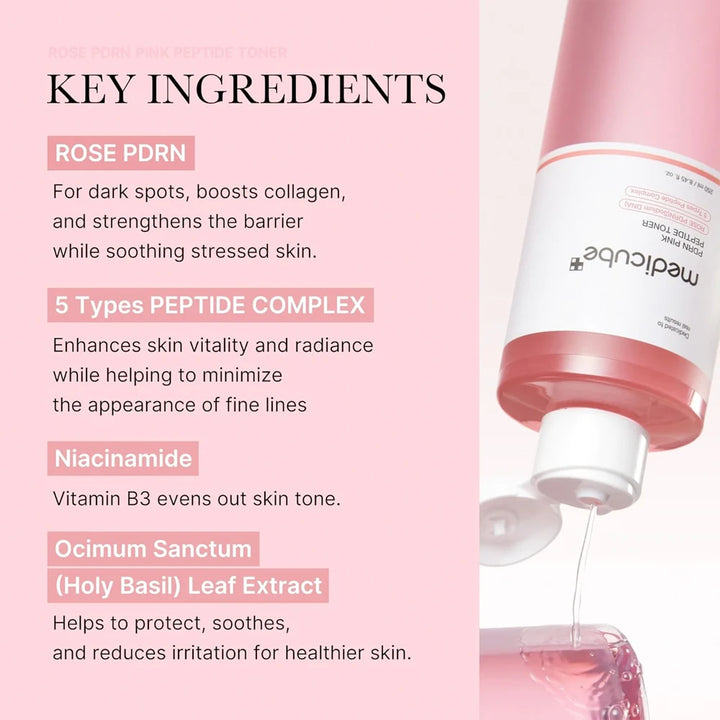 Medicube, PDRN Pink Cica Soothing Toner (250ml)