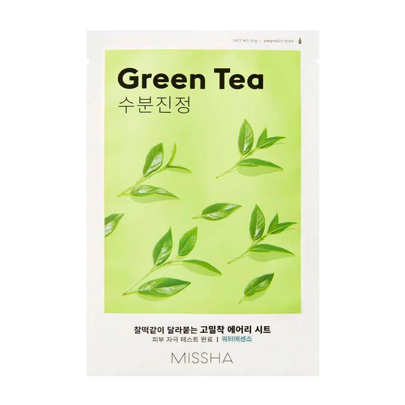 Missha, Airy Fit Sheet Mask Green Tea (19g)