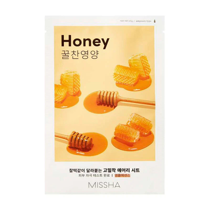 Missha, Airy Fit Sheet Mask Honey (19g)