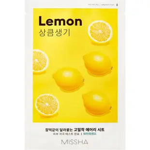 Missha, Airy Fit Sheet Mask Lemon (19g)