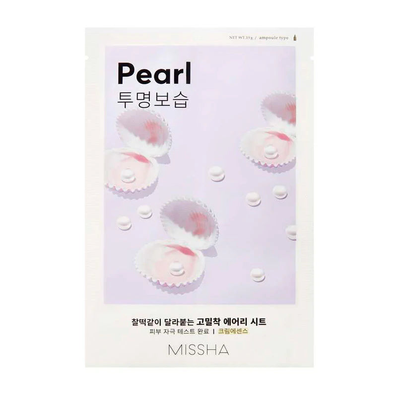 Missha, Airy Fit Sheet Mask Pearl (19g)