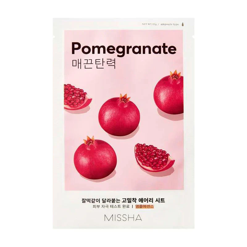 Missha, Airy Fit Sheet Mask Pomegranate (19g)