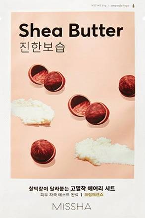 Missha, Airy Fit Sheet Mask Shea Butter (19g)