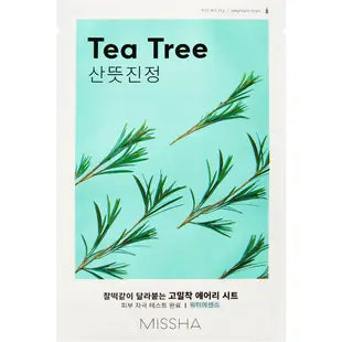 Missha, Airy Fit Sheet Mask Tea Tree (19g)