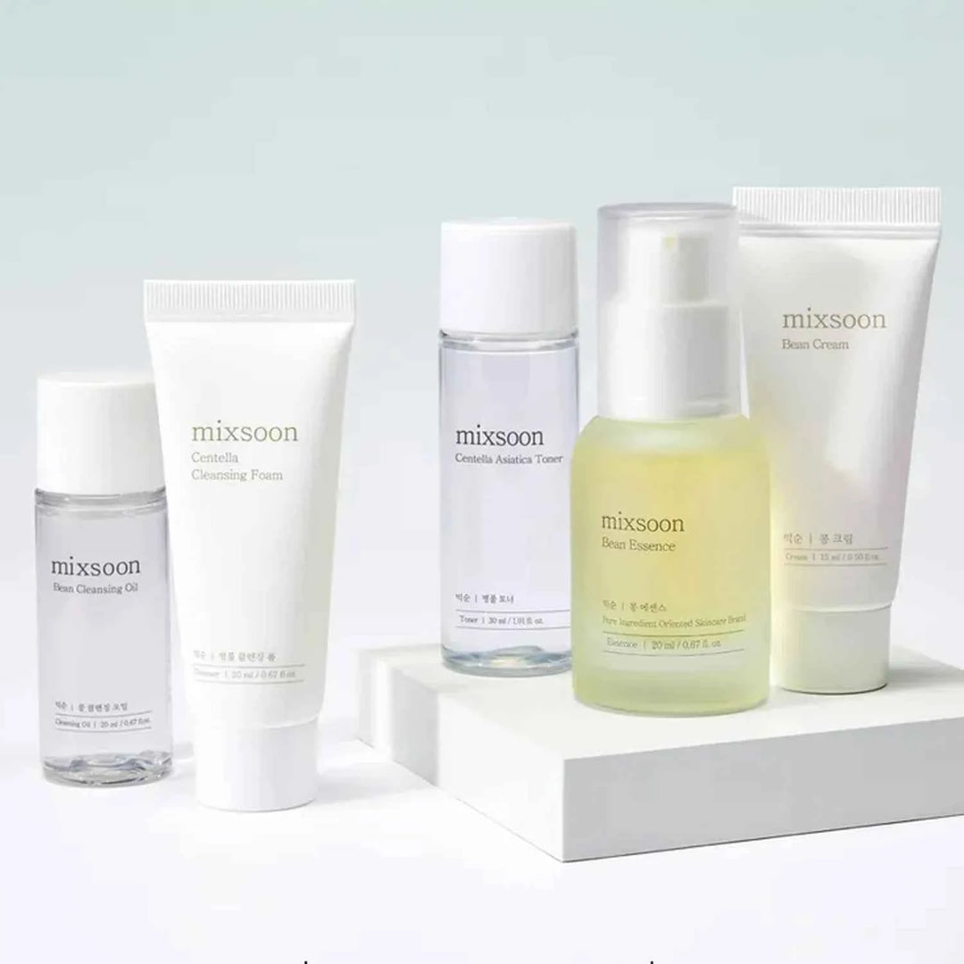 Mixsoon, Pure Glow Essentials Set (5stk)