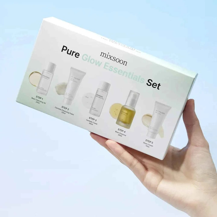 Mixsoon, Pure Glow Essentials Set (5stk)