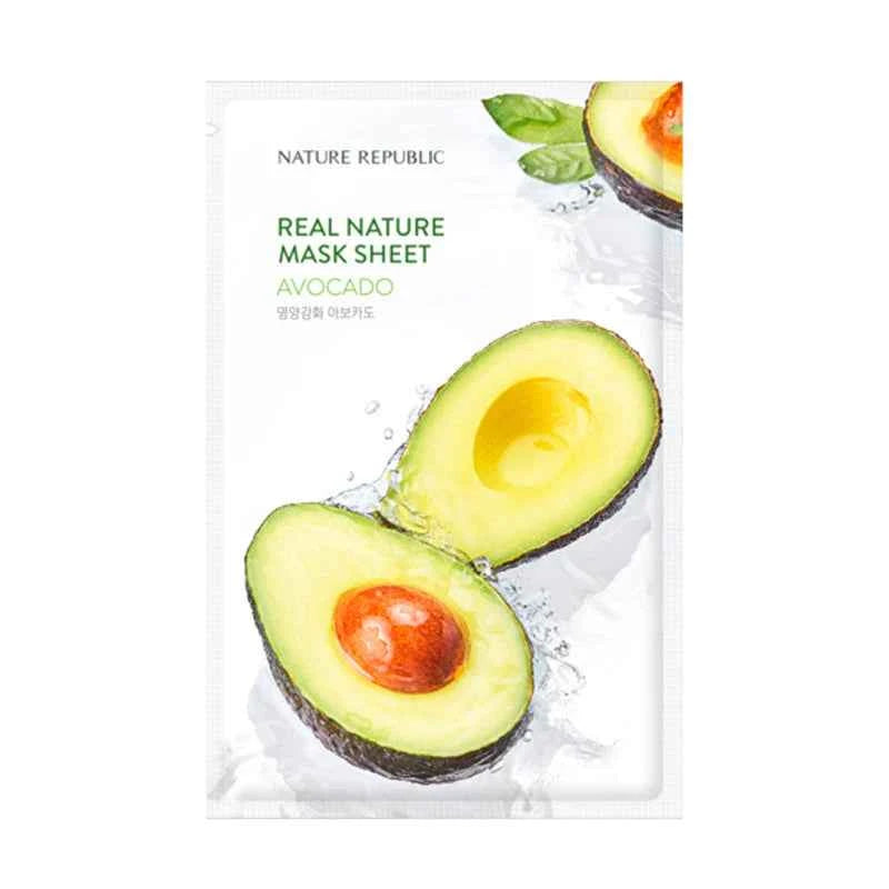 Nature Republic, Real Nature Avocado Mask Sheet (23ml)