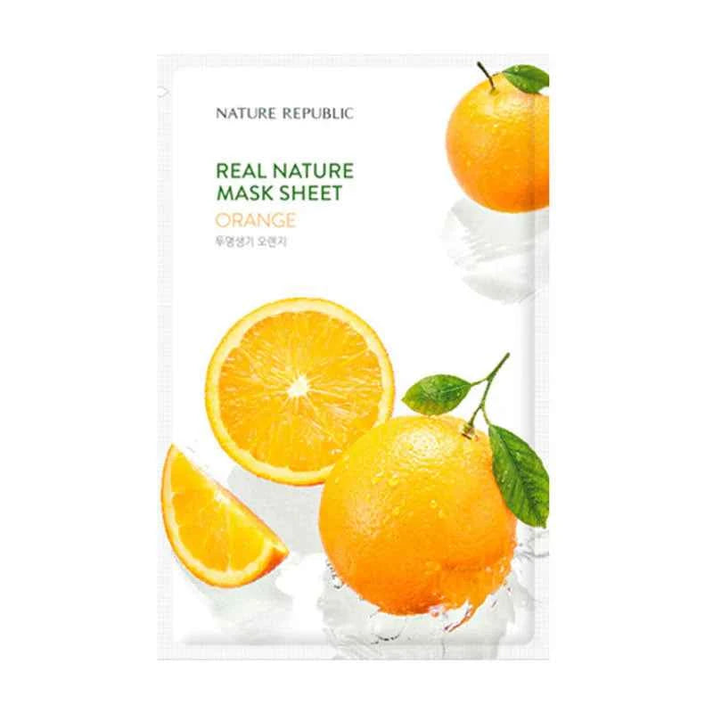 Nature Republic, Real Nature Orange Mask Sheet (23ml)