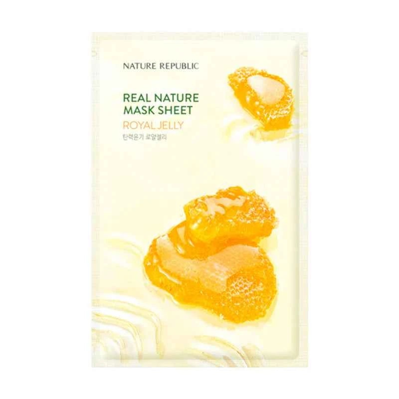 Nature Republic, Real Nature Royal Jelly Mask Sheet (23ml)