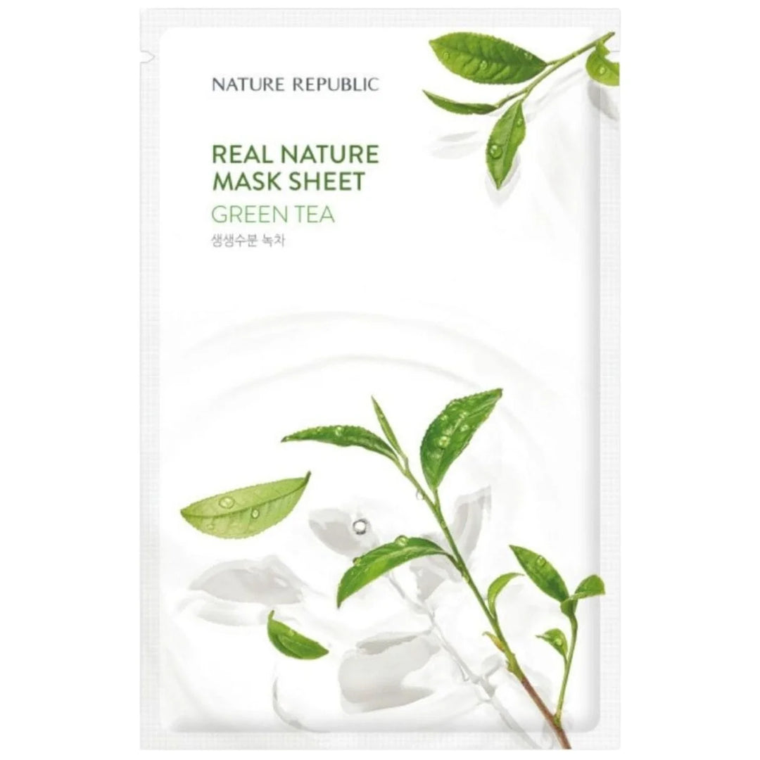 Nature Republic, Real Nature Sheet Mask Green Tea (23ml)