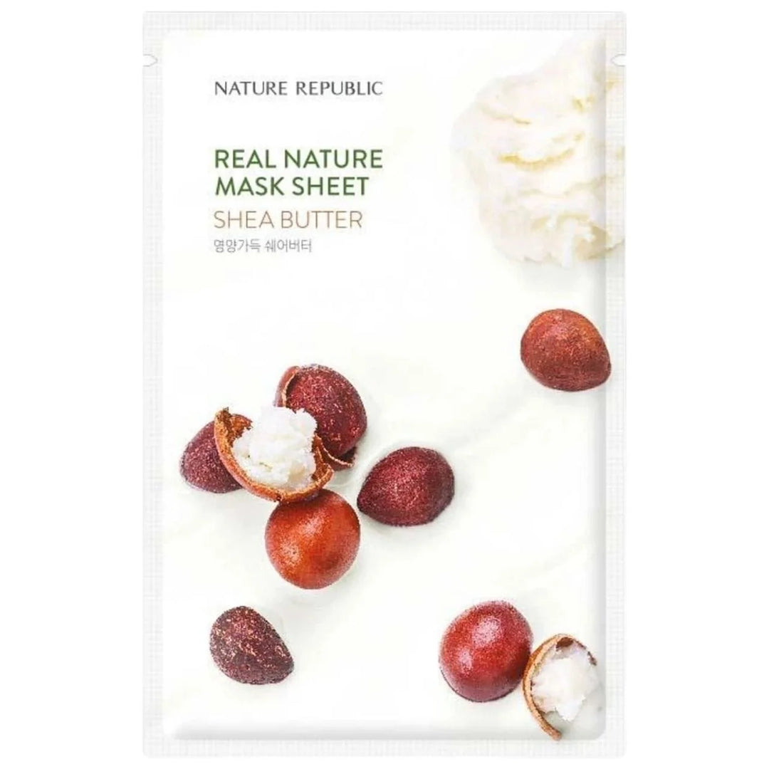 Nature Republic, Real Nature Sheet Mask Shea Butter (23ml)