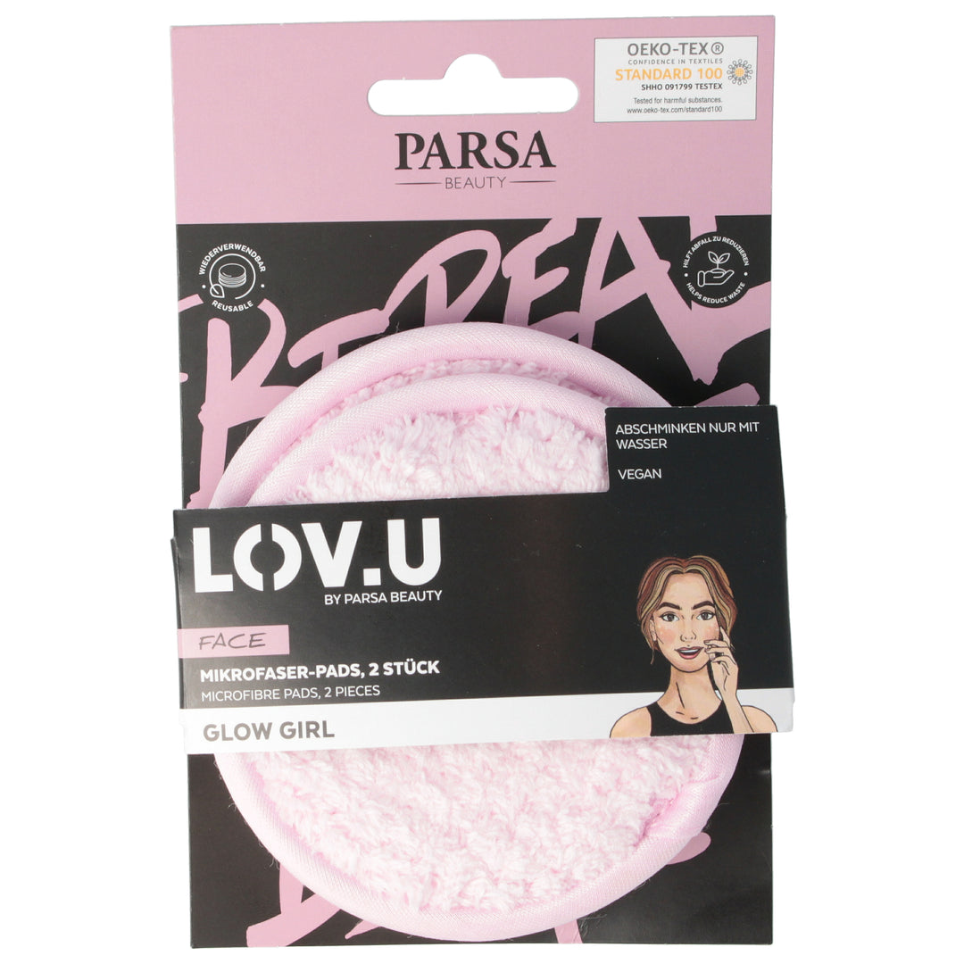 PARSA Beauty, LOV.U Microfiber Pads (2stk)