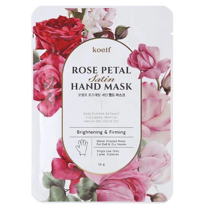 Petitfee, Rose Petal Satin Hand Mask (1par)