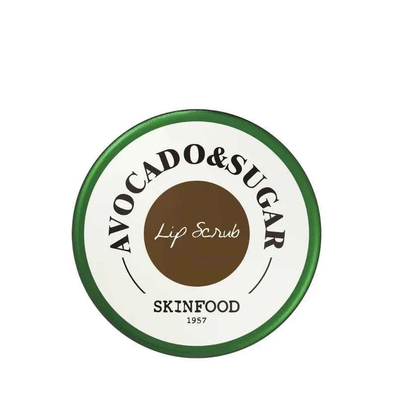 SKINFOOD, Avocado & Sugar Lip Scrub (14g)