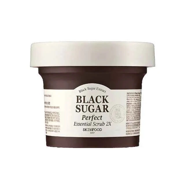 SKINFOOD, Black Sugar Perfect Essential Scrub (210g)