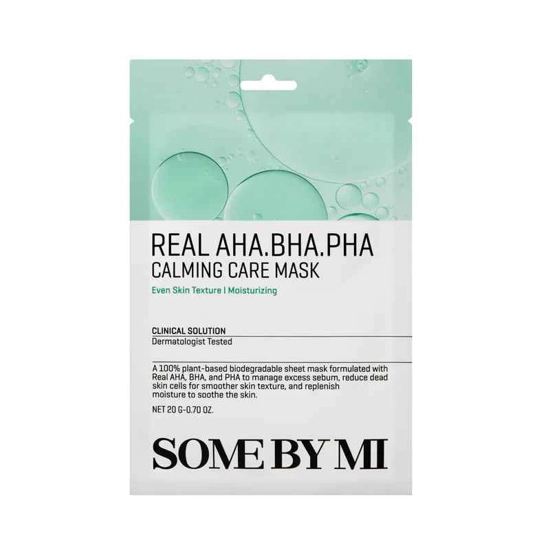 Some By Mi, Real AHA BHA PHA Calming Care Mask (20g)