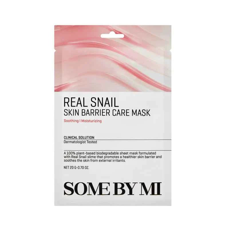 Some By Mi, Real Snail Skin Barrier Care Mask (20g)