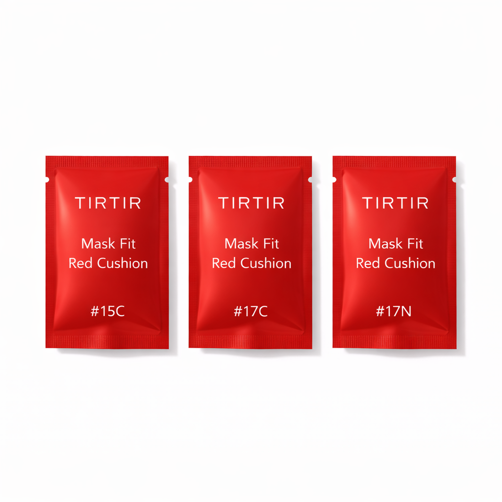 TIRTIR, Mask Fit Red Cushion #15C, #17C, #17N (3x1g Sample)