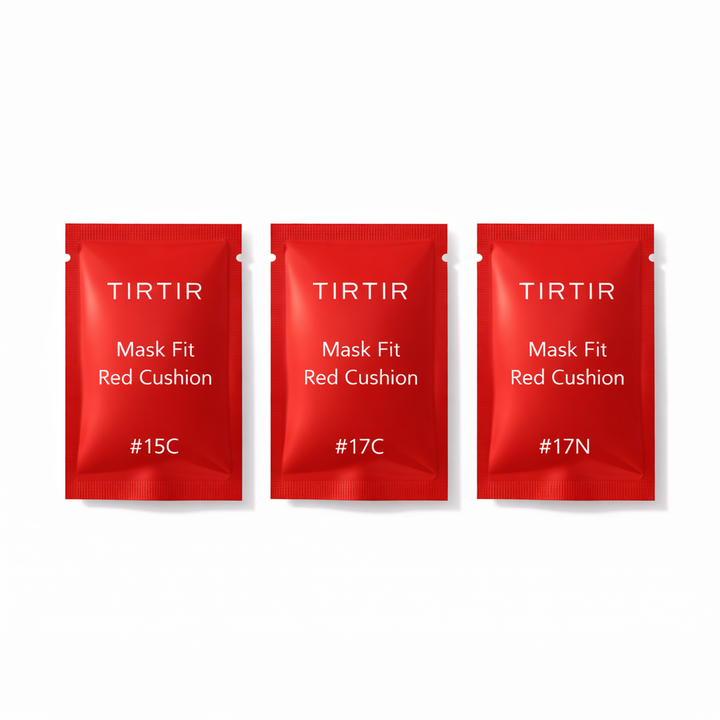TIRTIR, Mask Fit Red Cushion #15C, #17C, #17N (3x1g Sample)