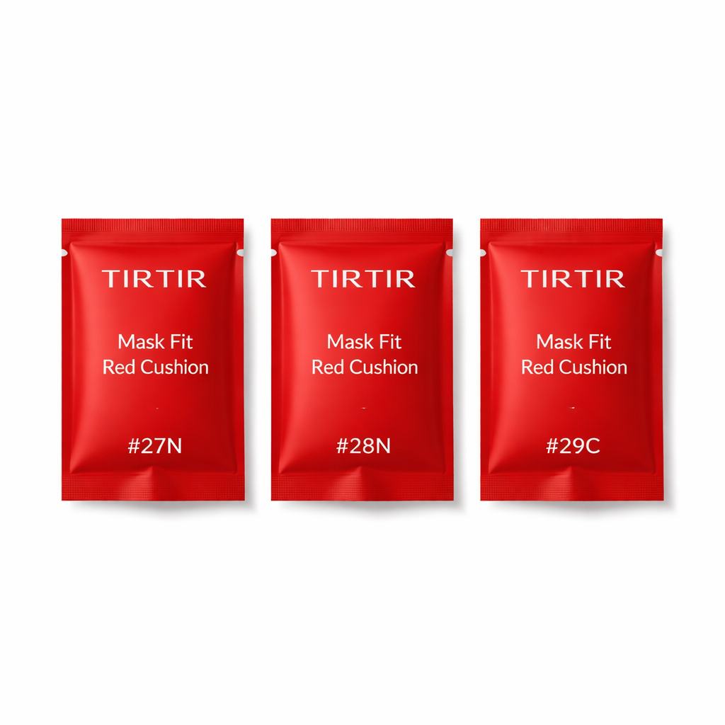 TIRTIR, Mask Fit Red Cushion #27N, #28N, #29C (3x1g Sample)