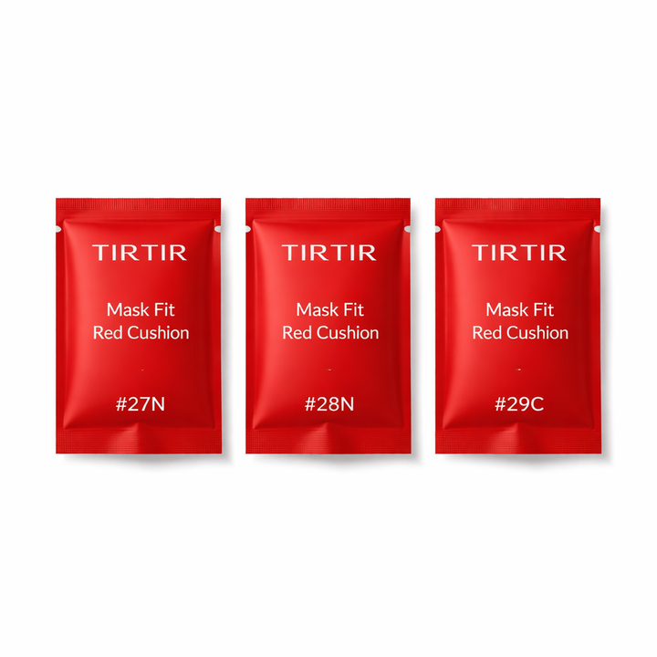TIRTIR, Mask Fit Red Cushion #27N, #28N, #29C (3x1g Sample)