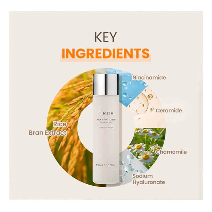 TIRTIR, Milk Skin Toner (150ml)