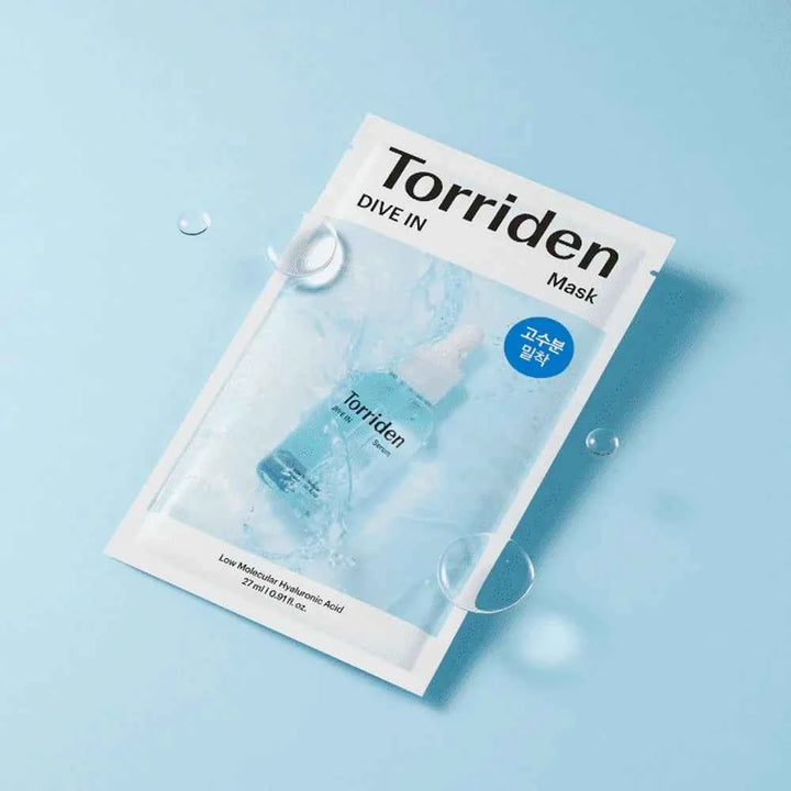 Torriden, DIVE-IN Low Molecule Hyaluronic Acid Mask (24ml)