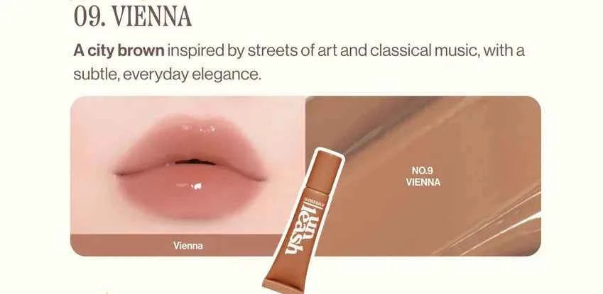 Unleashia, Sunset Dazzle Gloss Balm 9 Vienna (10g)