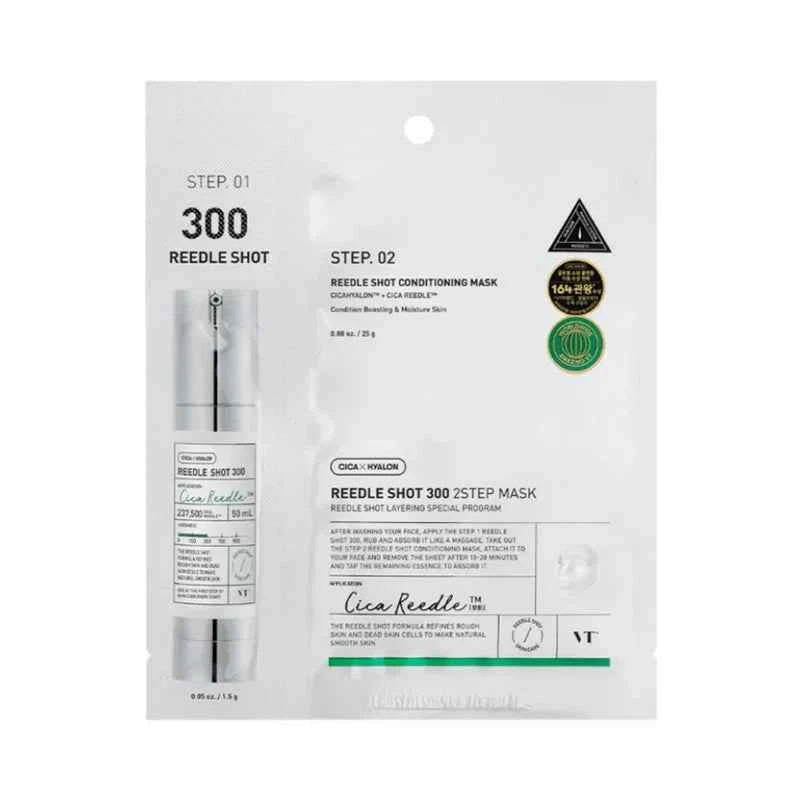 VT Cosmetics, Reedle Shot 300 2-STEP Mask (25g)